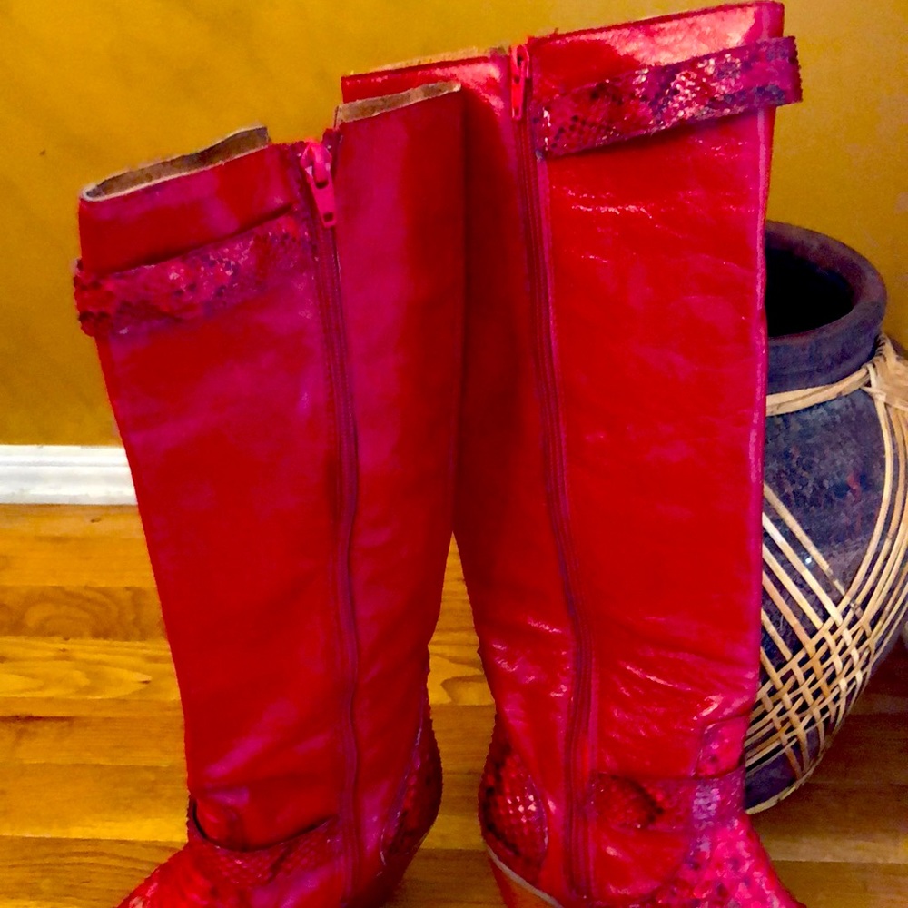 Leather Python Western Styled Boots! - Picture 13 of 16